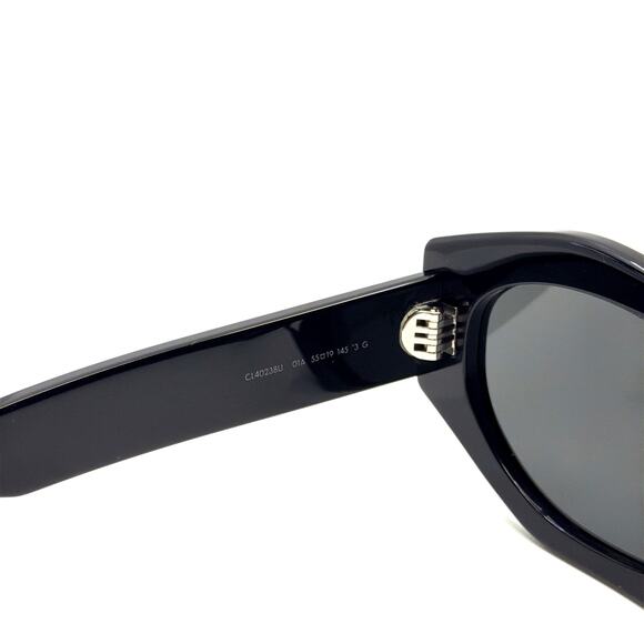 New!!! CELINE Sunglasses CL40238U 01A Authentic - Picture 8 of 12